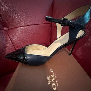 COACH Dark Navy Dress Shoe